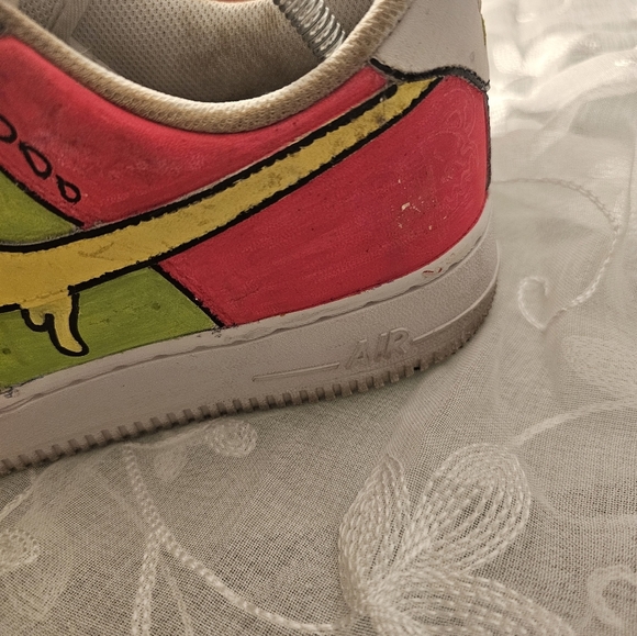 Mens Custom drip  Air Force 1 size 7.5 - Picture 5 of 16